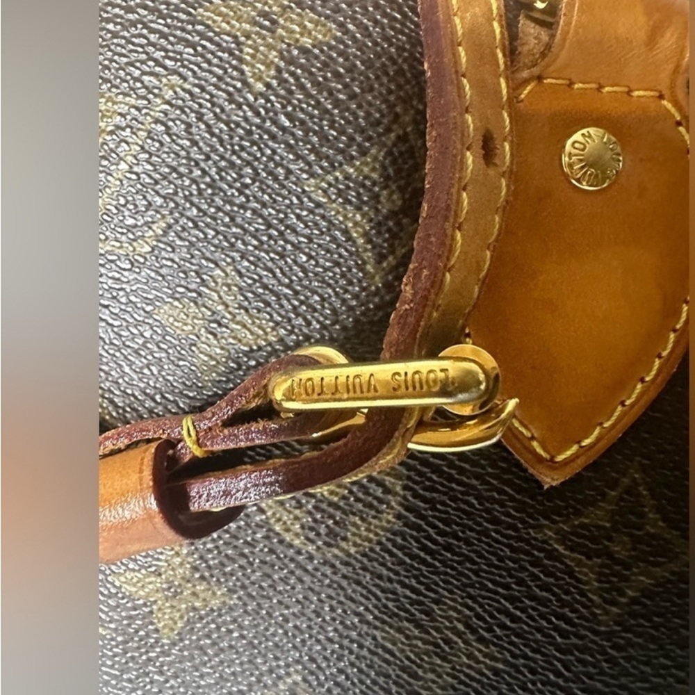 Louis Vuitton Monogram Canvas Palermo PM zip-top closure, detachable strap. - Picture 6 of 12